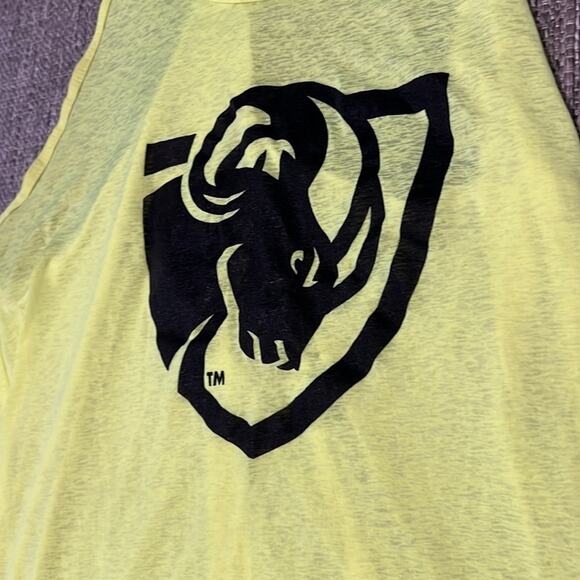 Neon Nike Women's Dri Fit Crossback Tank Top - VCU - Like New - Picture 3 of 6